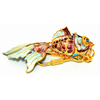 key chain | Cloisonne gold fish key chain
