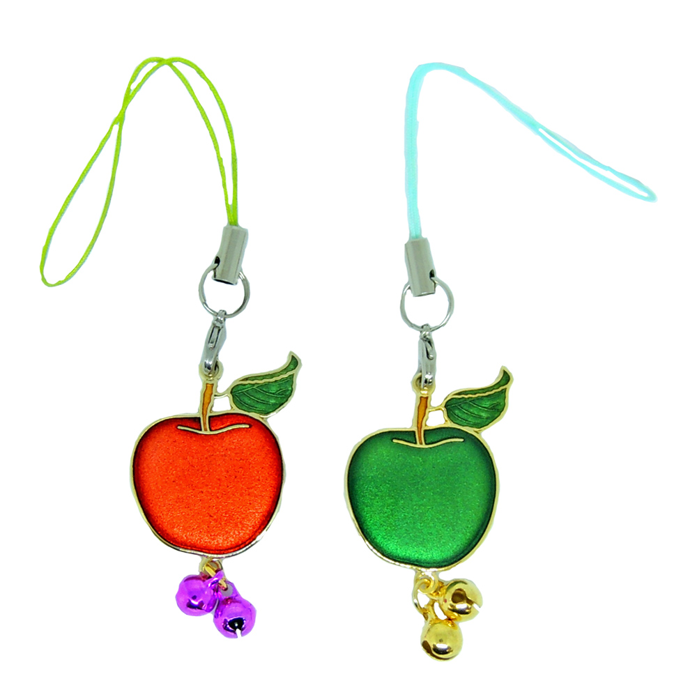 hard enamel charm | hard enamel pins | cloisonne apple charm 