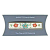  enamel hair clip, cloisonne hair clip