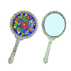 pocket mirror | cloisonne hand held mirror