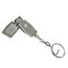  Nail Clipper Key Chain | Cloisonne Rectangle Shaped Nail Clipper Key Chain